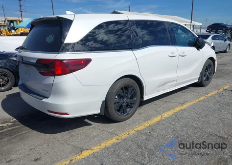 2023 Honda Odyssey Sport from USA, damaged, VIN 5FNRL6H77PB011088